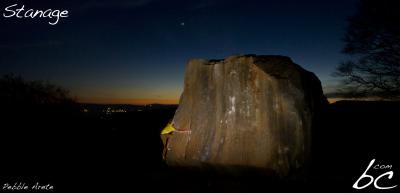 Henry in "Pebble Arete"